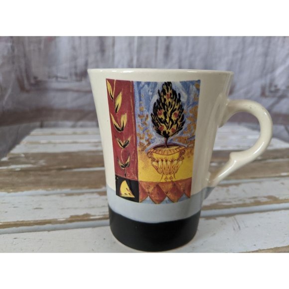 Gryphonware Bush tree mug cup coffee tea handle ce - Picture 1 of 8